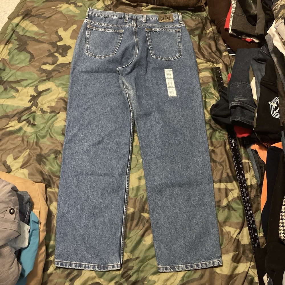 Mesa‎ Jeanswear NWT Vtg Y2K 100% Cotton Denim Jeans Men's 34/31